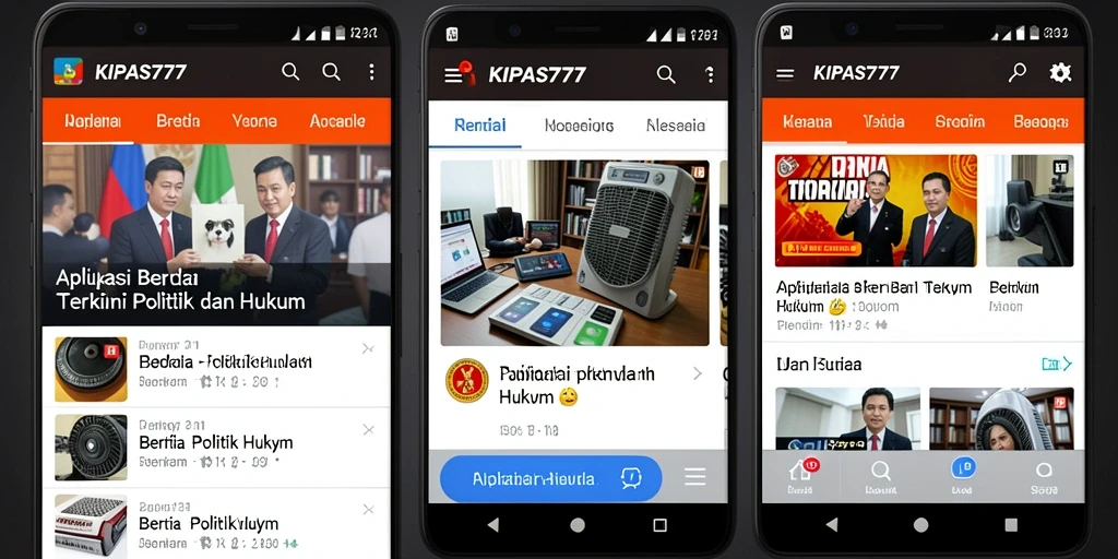 Tampilan antarmuka KIPAS777 yang informatif dan mudah digunakan.