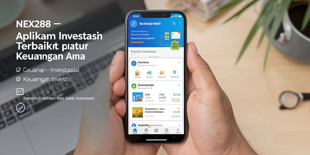 Antarmuka pengguna NEX288 yang modern dan intuitif untuk investasi.